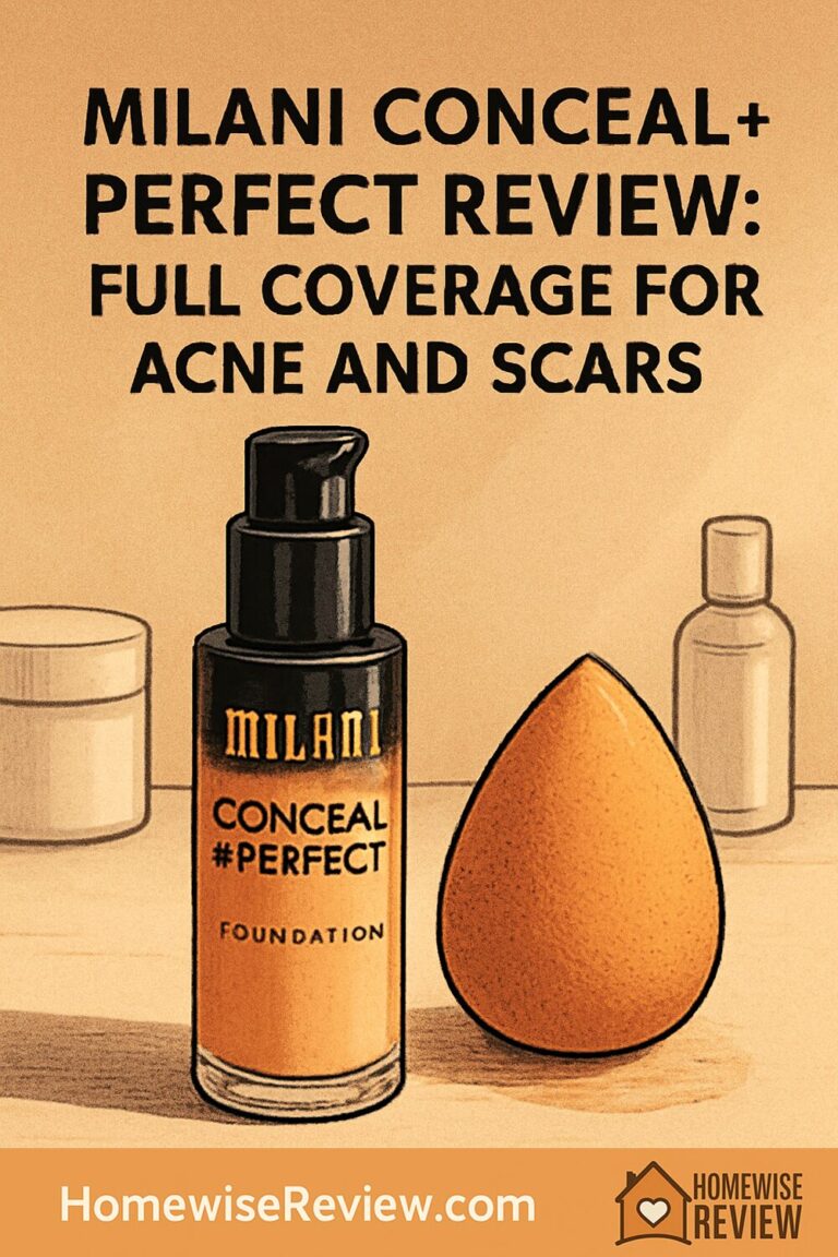 Milani Conceal + Perfect Foundation Review: Full Coverage for Acne and ...