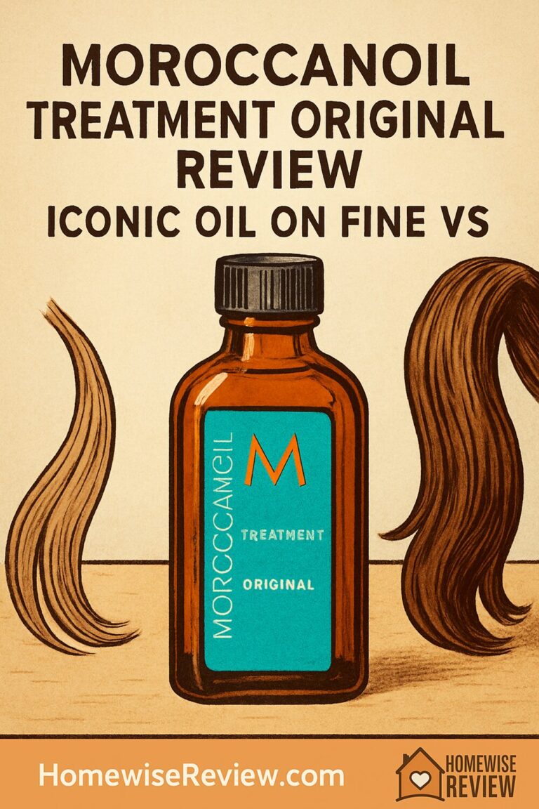 Moroccanoil Treatment Original Review: Iconic Oil on Fine vs Thick Hair