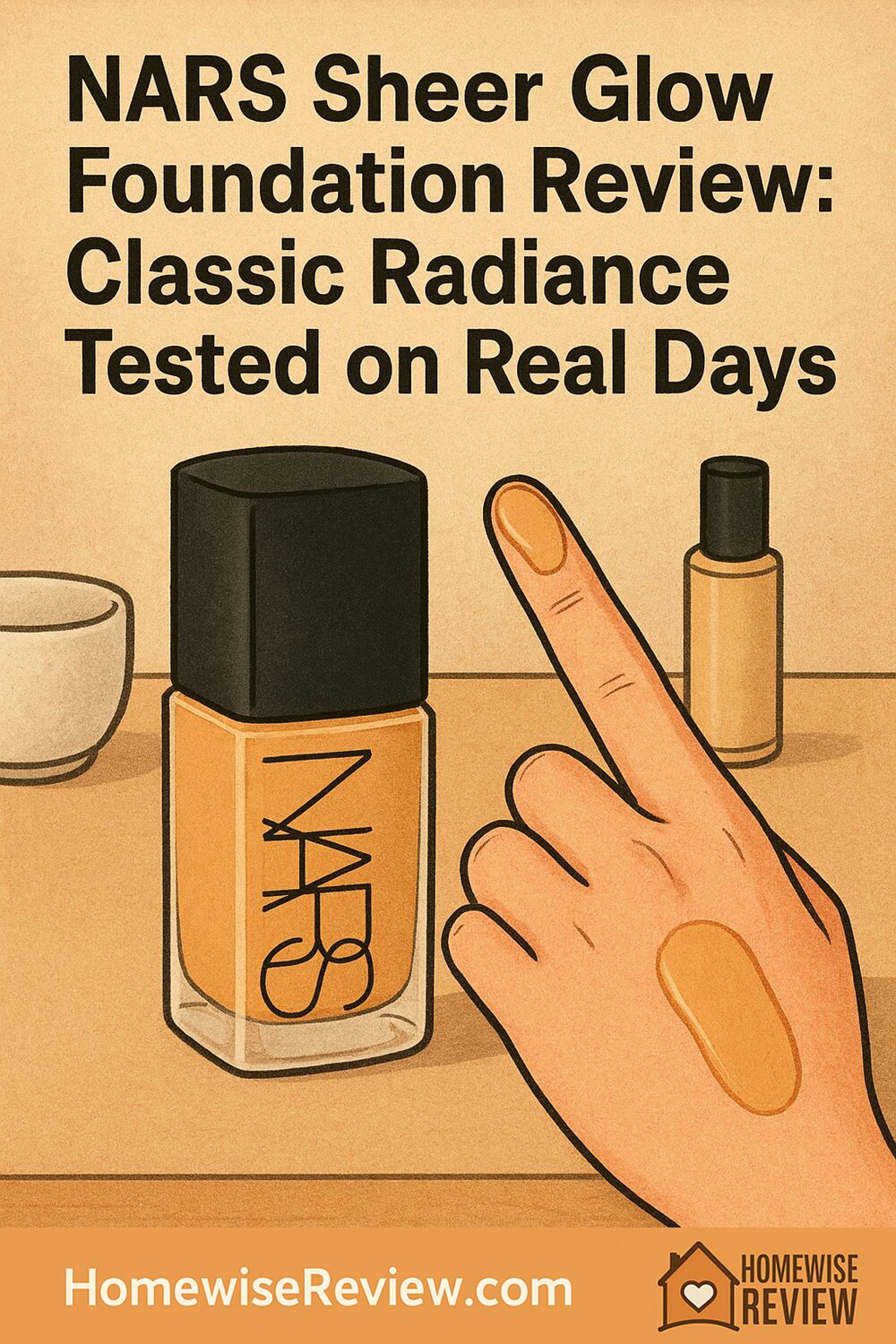 NARS Sheer Glow Foundation Review: Classic Radiance Tested on Real Days