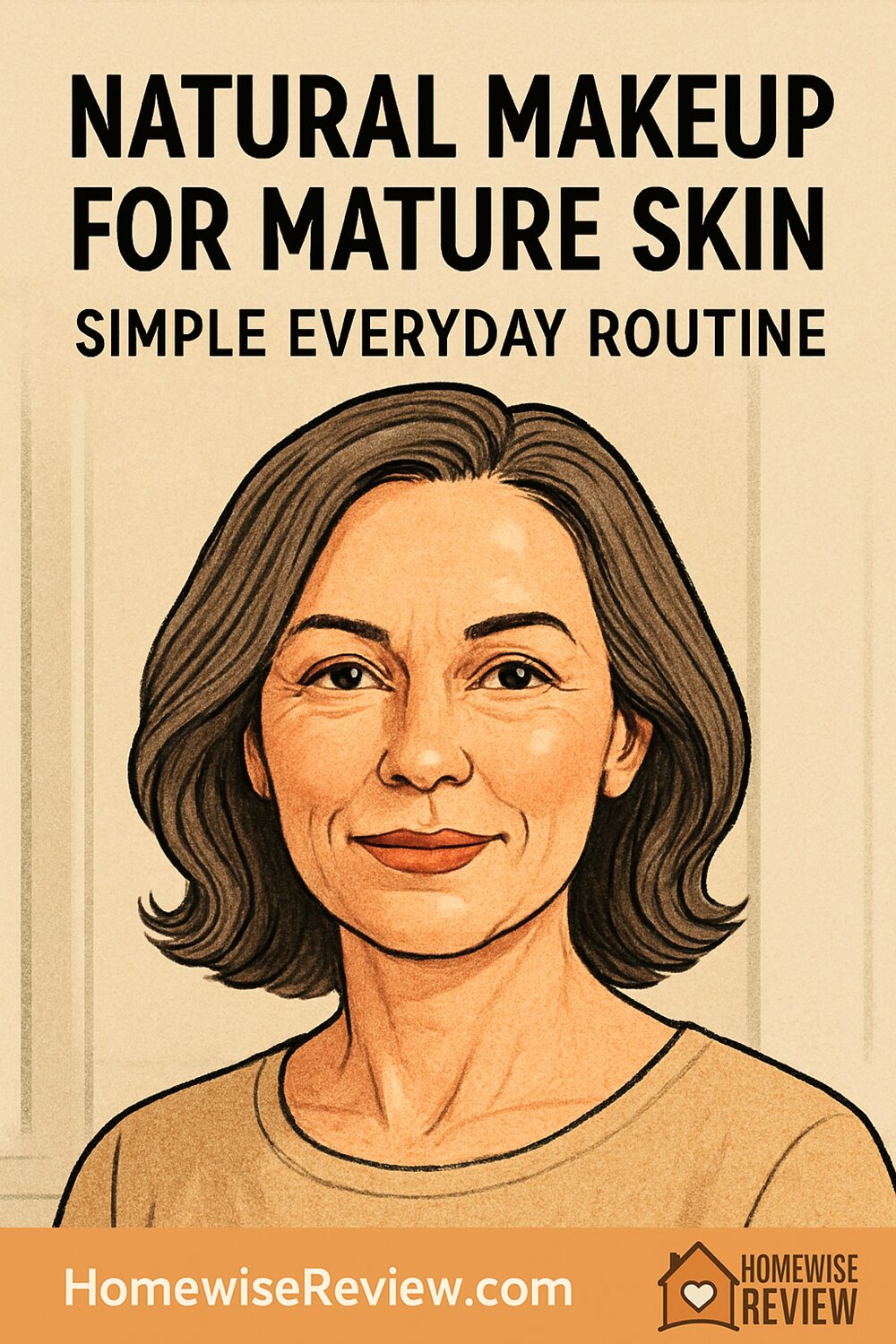 Natural Makeup for Mature Skin: Simple Everyday Routine