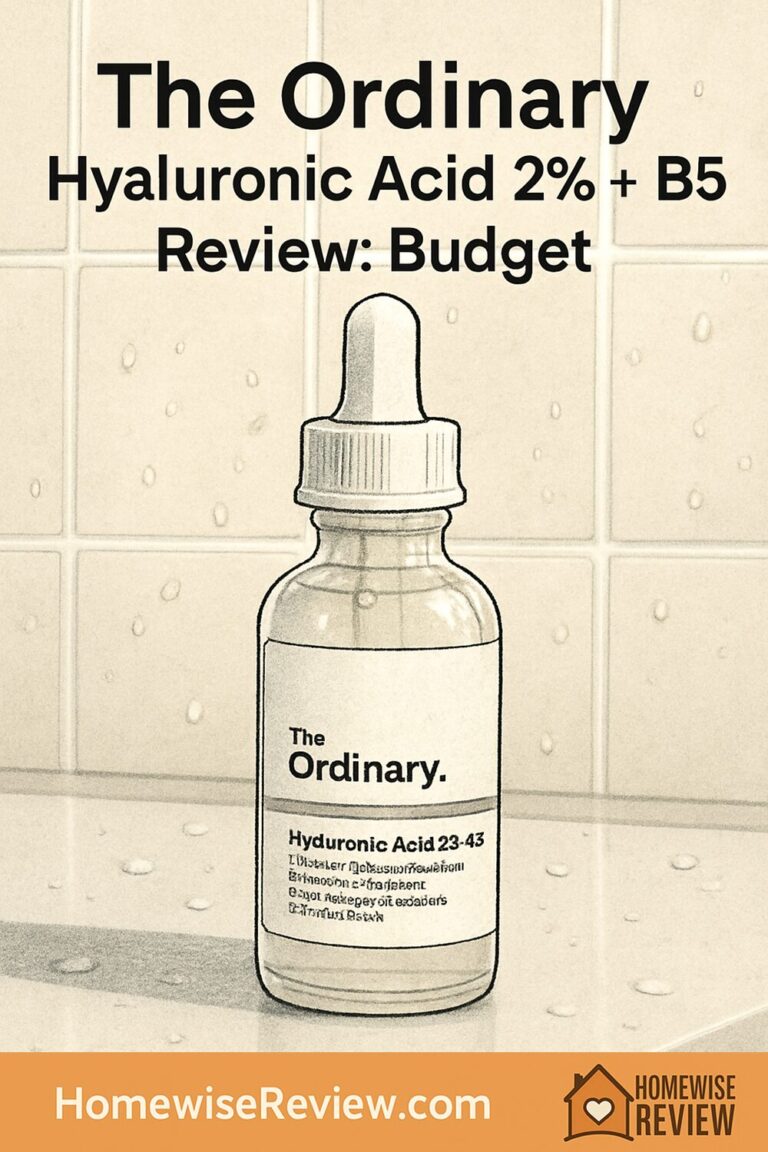 The Ordinary Hyaluronic Acid 2% + B5 Review: Budget Hydration Hit or Miss?