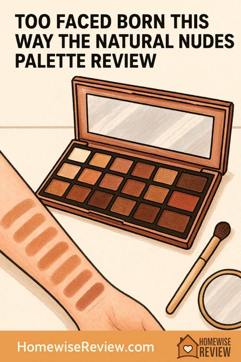 Too Faced Born This Way The Natural Nudes Palette Review