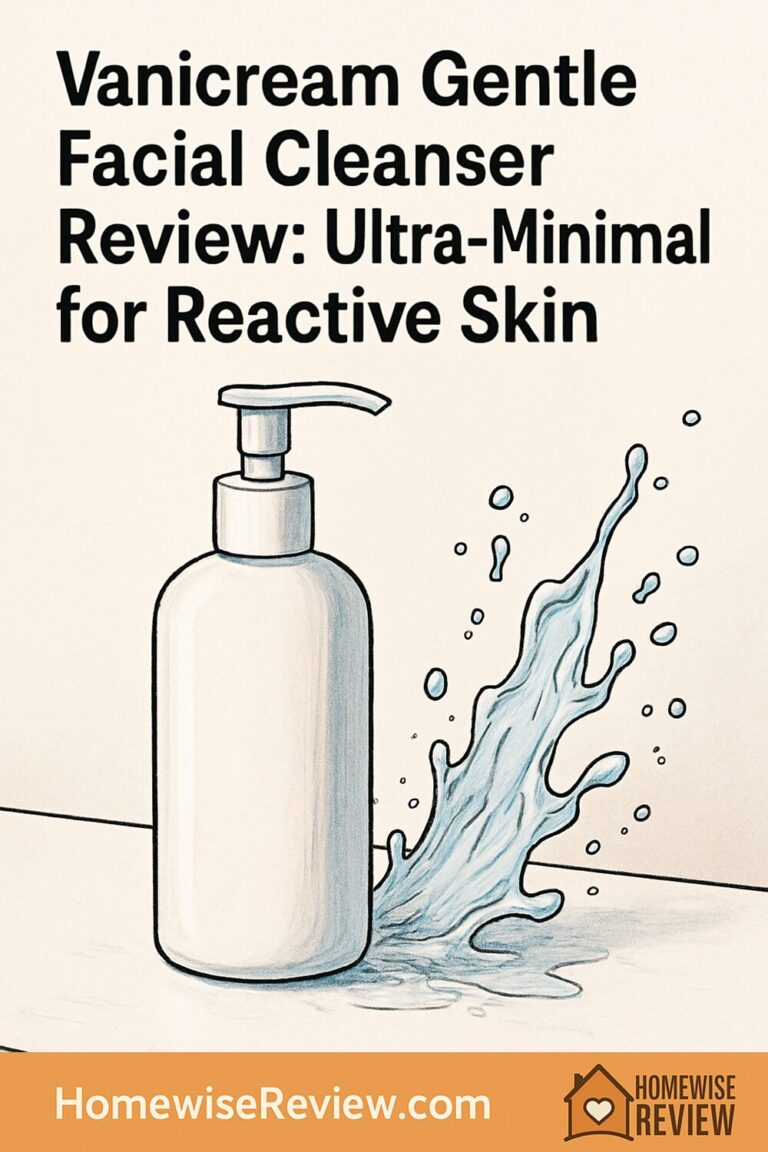 Vanicream Gentle Facial Cleanser Review: Ultra-Minimal for Reactive Skin