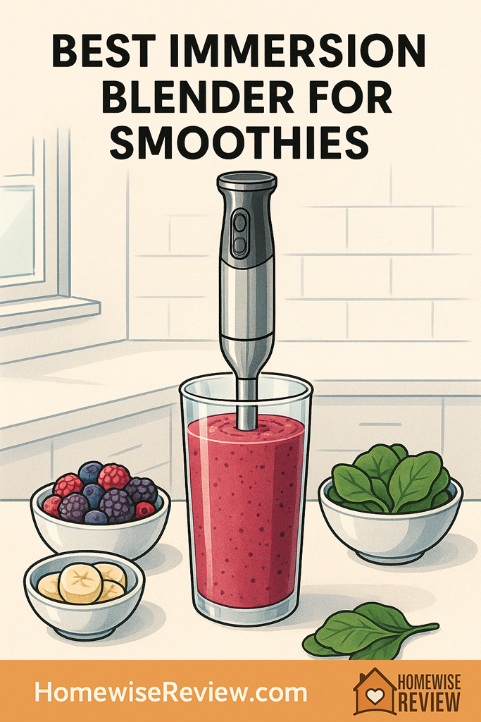 Immersion Blenders for Smoothies: 5 Picks for Creamy Results